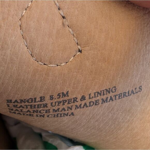 Gee‎ WaWa Bangle Suede Open Toe Ankle Booties 8.5 Boho Retro Block Heel - Picture 8 of 8